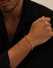 Gold Plated Chain Bracelet ZJ jewellery Gold Plated Chain Bracelet